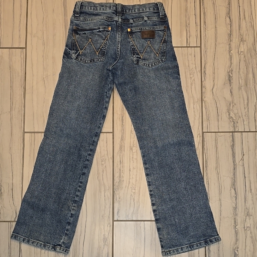 Boys Wrangler Blue Denim Jeans